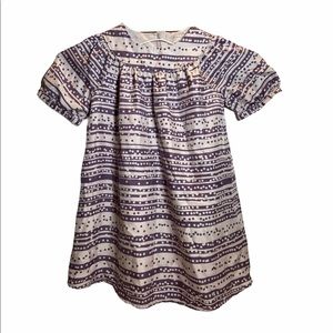 Stella McCartney Baby Gap 100% Silk Dress 5 Purple Lilac Girls 5 5T